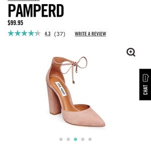 Steve Madden Pamperd - Blush Sz 7